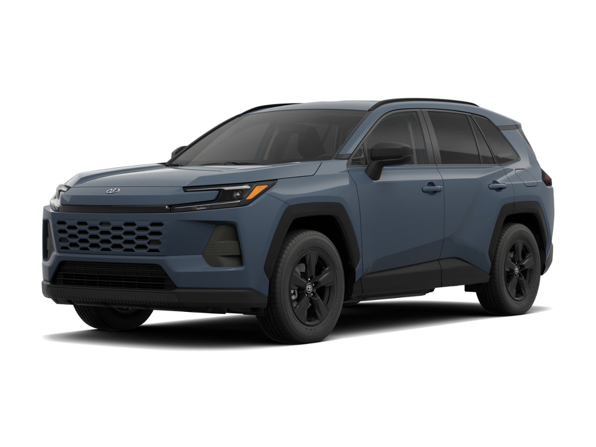 2026 Toyota RAV4 Limited in Blueprint — front three-quarter view