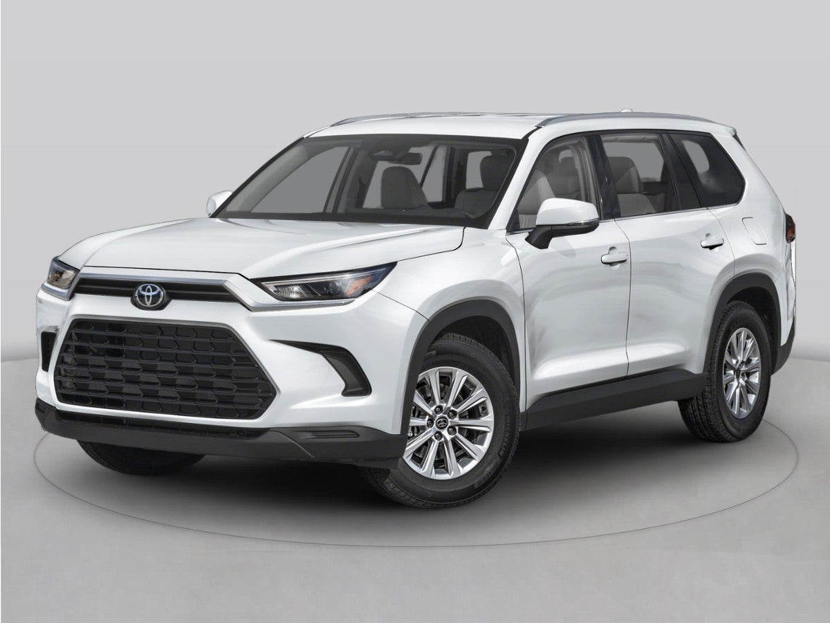2026 Toyota Grand Highlander Limited in Ruby Flare Pearl — front three-quarter view