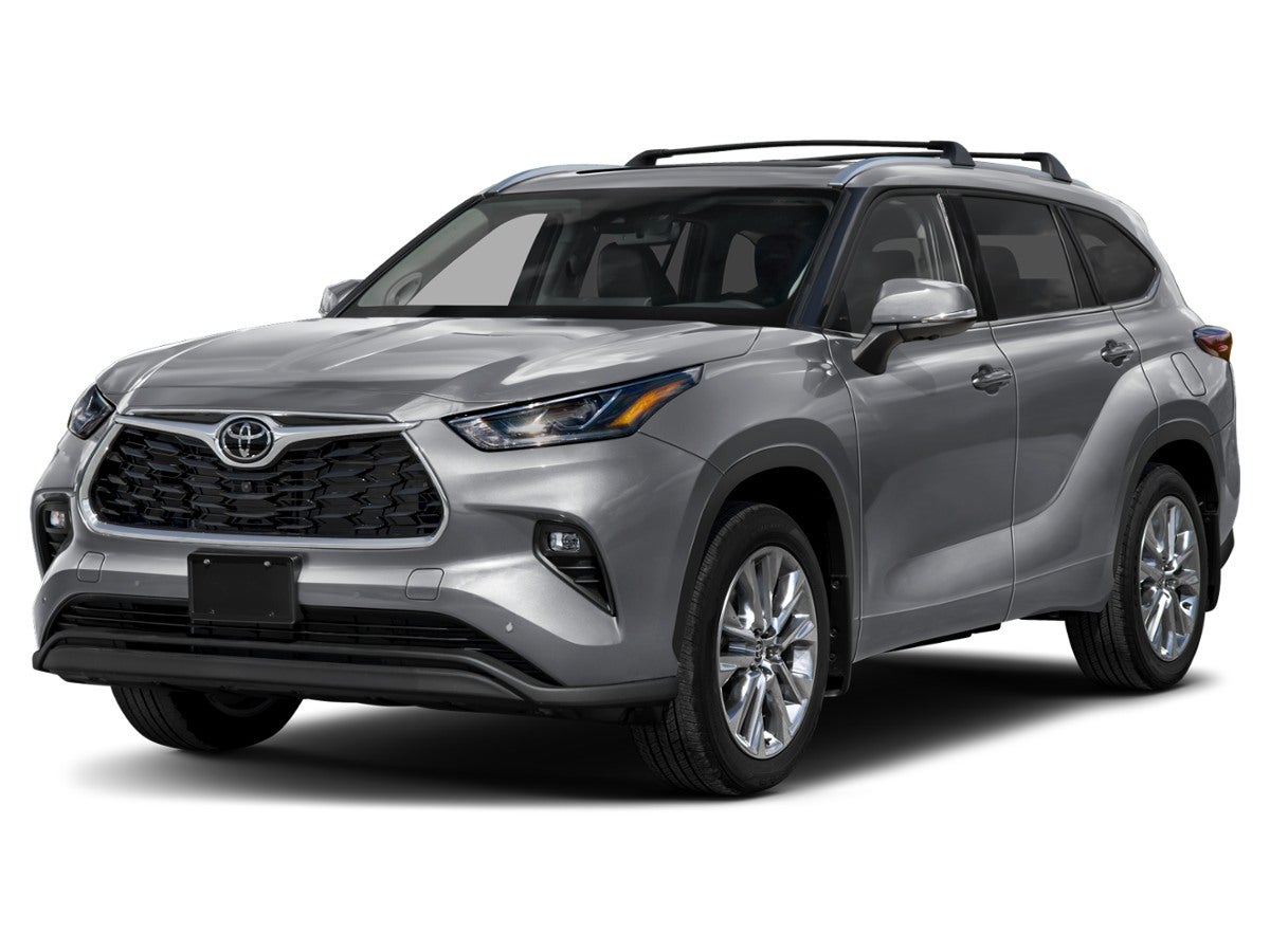 2026 Toyota Highlander Limited in Pearl — front three-quarter view