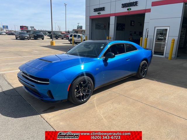 2026 Dodge Charger R/T Plus in Bludicrous Exterior Paint — front three-quarter view