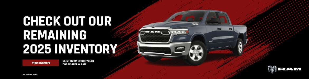 Remaining 2025 Inventory